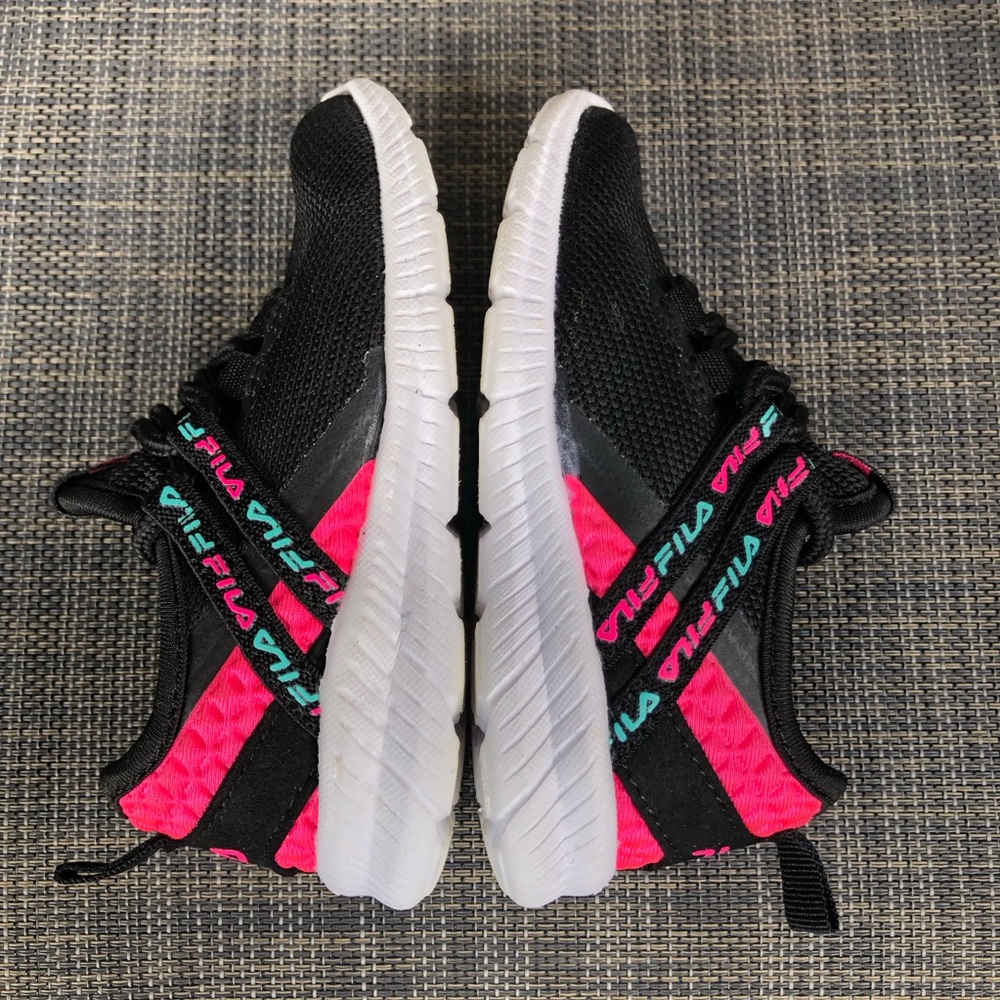 Fila Kids Lightspin Active Sneakers Shoes Toddler Girls size 6 - Picture 10 of 12